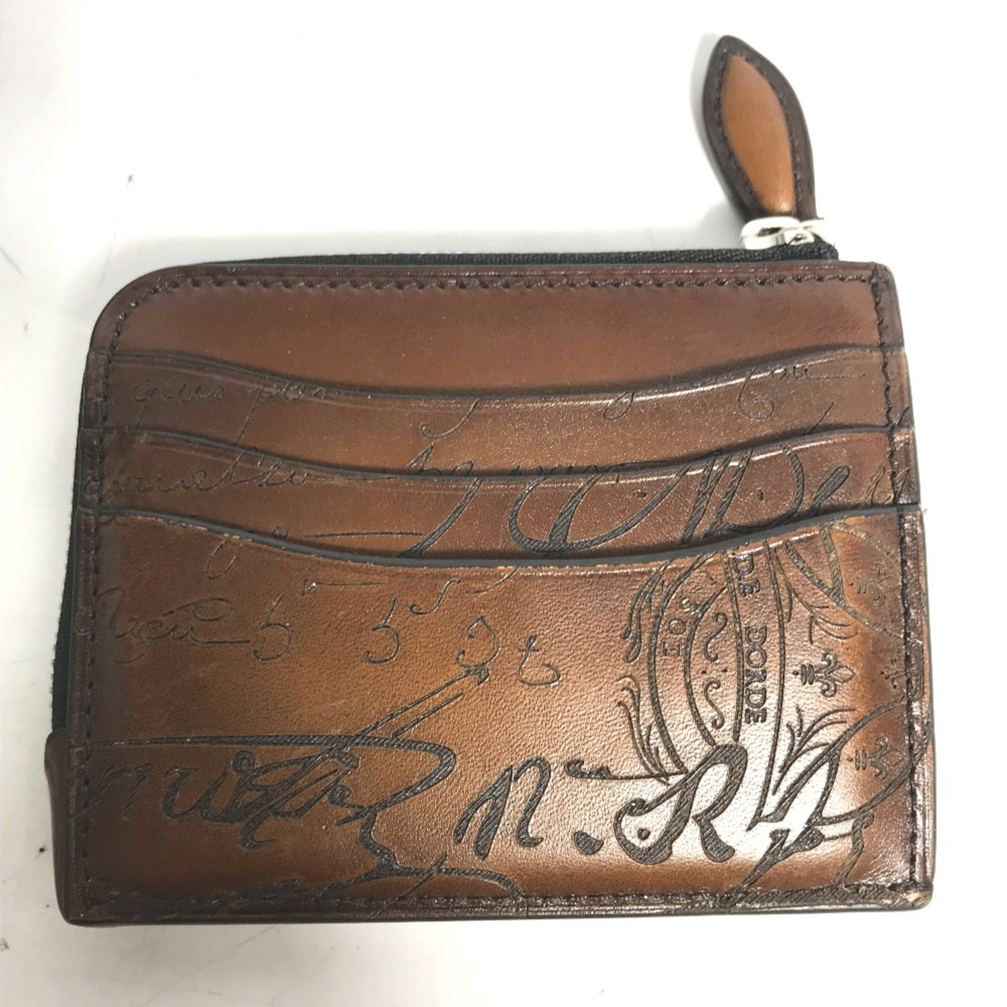 베를루티 콤팩트 월렛 브라운 코인 수납 L자형 지퍼 동전지갑 - 중고명품 수선, 쇼핑, 판매 | 당신이 원하던 럭셔리를 지구 최저가로