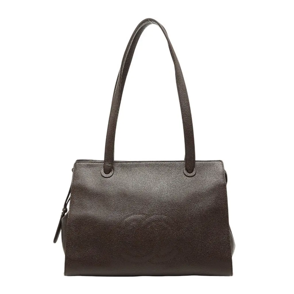 샤넬 코코 마크 브라운 캐비어 스킨 토트백 - 중고명품 수선, 쇼핑, 판매 | 당신이 원하던 럭셔리를 지구 최저가로