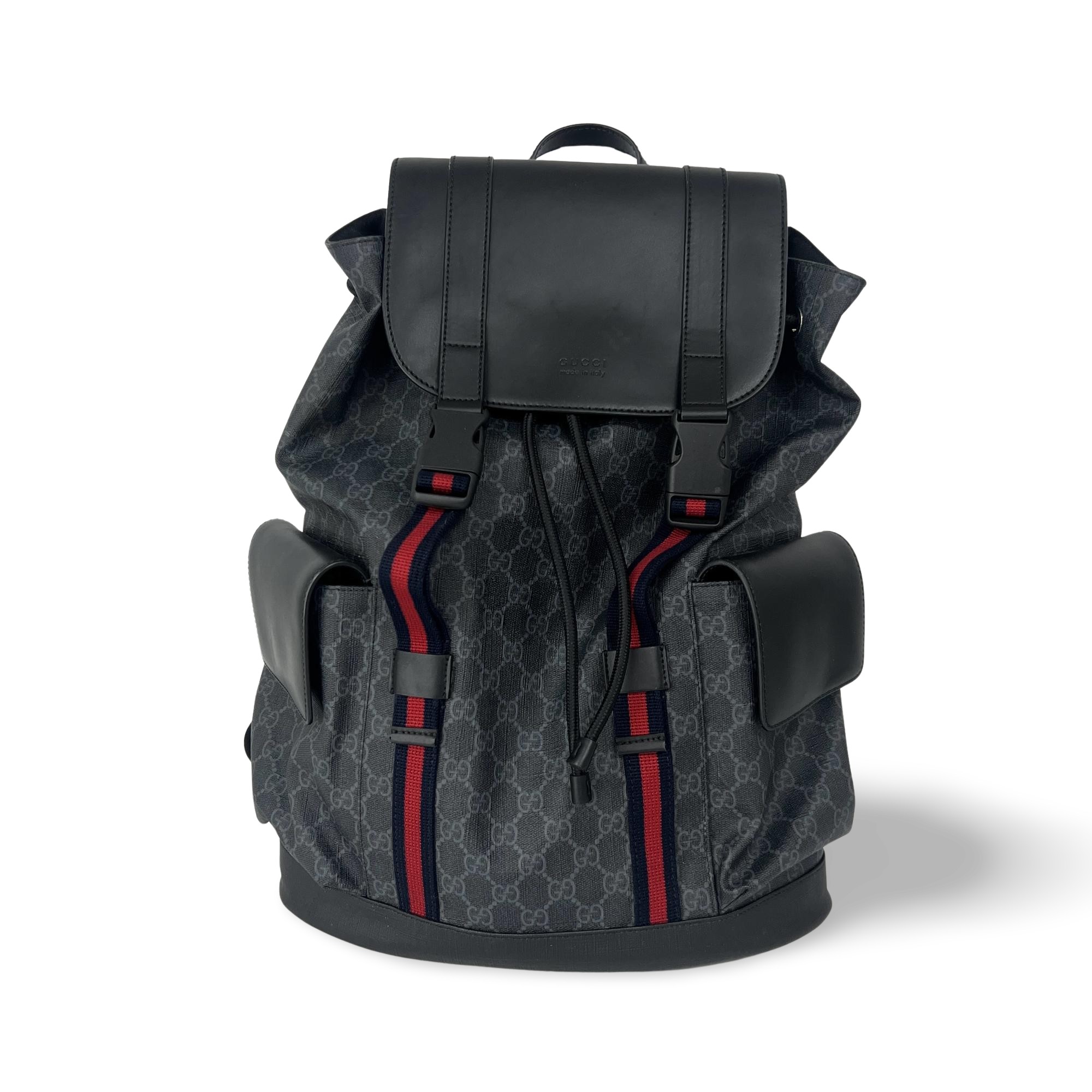 구찌 GG 수프림 웹 디테일 백팩 블랙/그레이 - 중고명품 수선, 쇼핑, 판매 | 당신이 원하던 럭셔리를 지구 최저가로