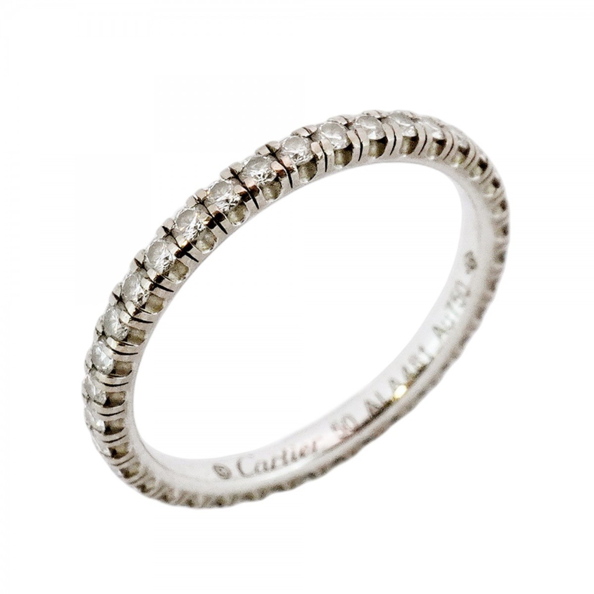 까르띠에 에땅셀 풀 다이아몬드 반지 18K 화이트 골드 다이아몬드 50호 - 중고명품 수선, 쇼핑, 판매 | 당신이 원하던 럭셔리를  지구 최저가로