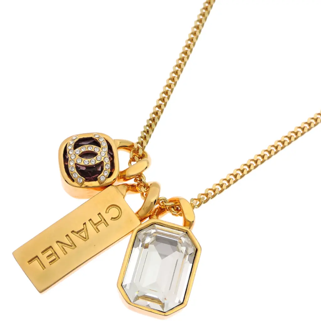 샤넬 코코 마크 메탈 스트라스 라인스톤 목걸이 - 중고명품 수선, 쇼핑, 판매 | 당신이 원하던 럭셔리를 지구 최저가로