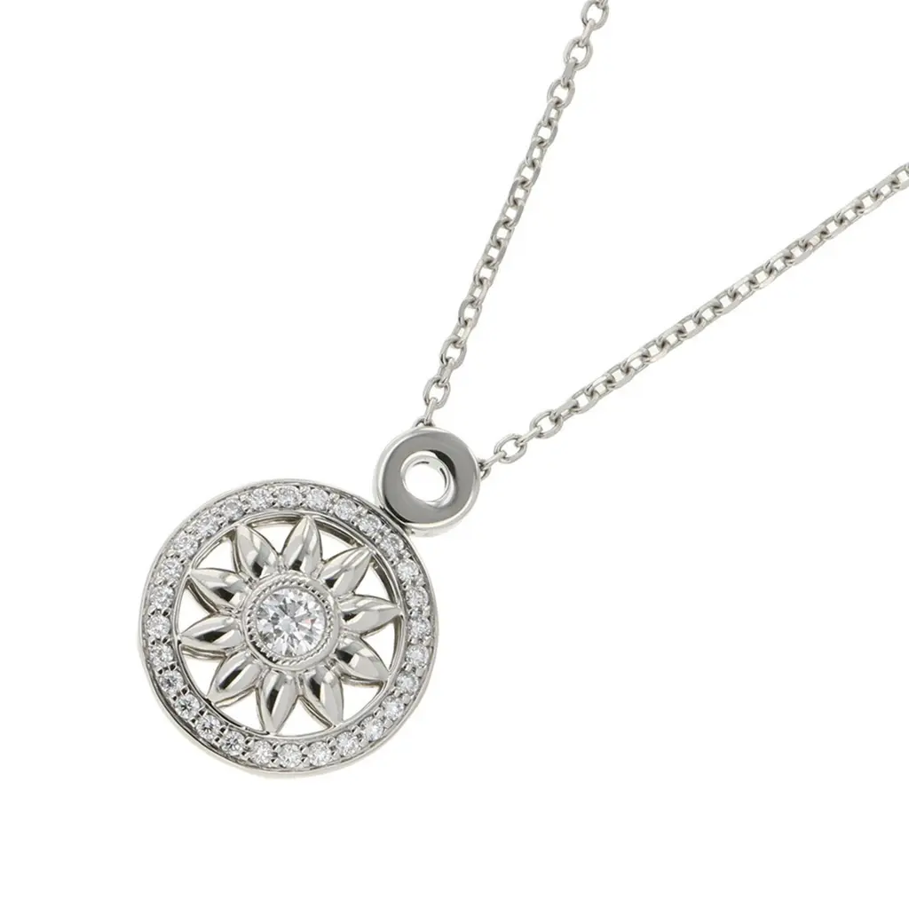 해리 윈스턴 게이트 펜던트 다이아몬드 센터 스톤 0.12캐럿 총 0.29캐럿 Pt950 플래티넘 - 중고명품 수선, 쇼핑, 판매 |  당신이 원하던 럭셔리를 지구 최저가로